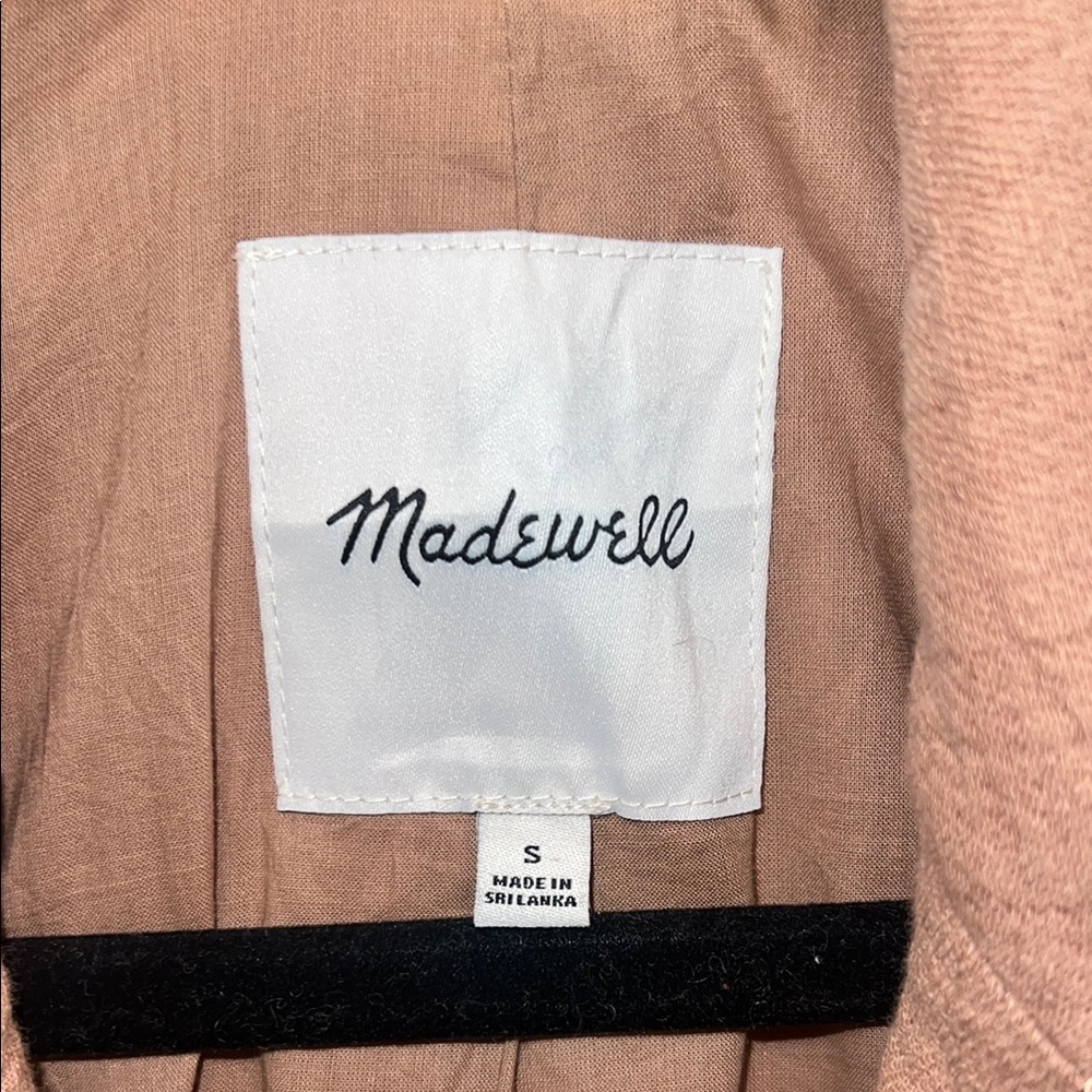 Madewell Larsen Relaxed Linen Blend Blazer - Picture 7 of 8